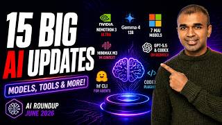 15 AI Updates You Missed This Week (Nemotron, Gemma 4, MAI & More)
