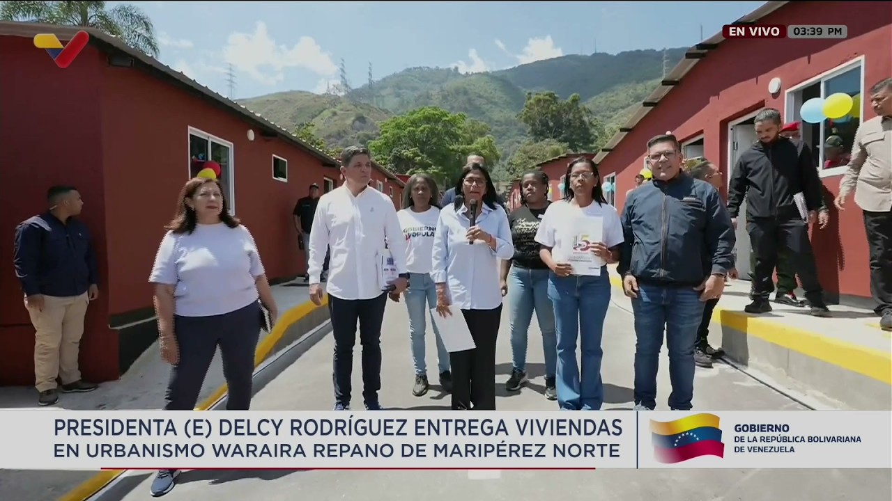 Delcy Rodríguez celebra 15 años de Gran Misión Vivienda Venezuela, 5 de mayo de 2026
