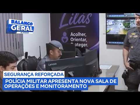 Botucatu: Apresentação da sala de operações do 12° BPM/I e sala lilás