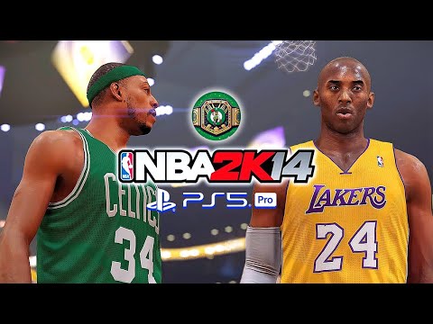NBA 2K14 (PS5 Pro) | Kobe & Pierce Duel: '07-'08 Boston Celtics vs '07-'08 LA Lakers [4K60 HDR]