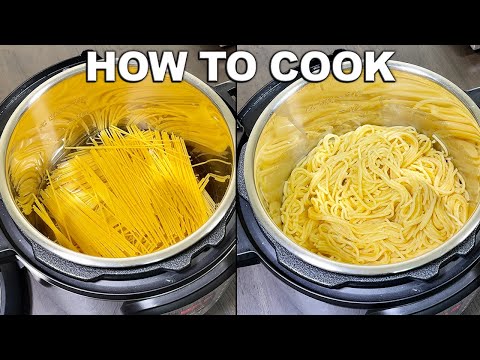 How To Cook Plain Spaghetti Pasta in the Instant Pot