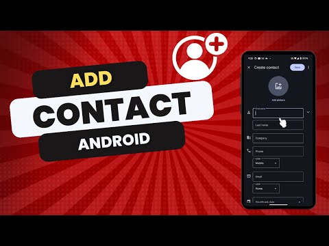 How to Add a Contact on Android