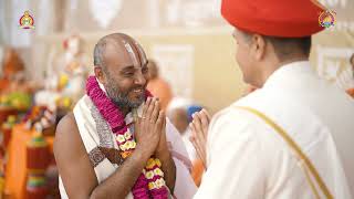 Sri U.Ve. T.A Akkarakkani Srinidhi Swami visit at Shree Swaminarayan Nutan Mandir Mahotsav-Anjar