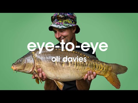Oli Davies goes EYE-TO-EYE with scaly carp!