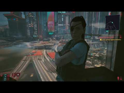 Cyberpunk 2077  Gampelay - Cyberpsychoza - porucznik Mower - (Cyberpsychosis - Lieutenant Mower)