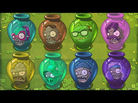 PvZ 2 Vasebreaker Challenge - Caulipower Vs 99 Gargantuar Zombie - Who'is Best ?