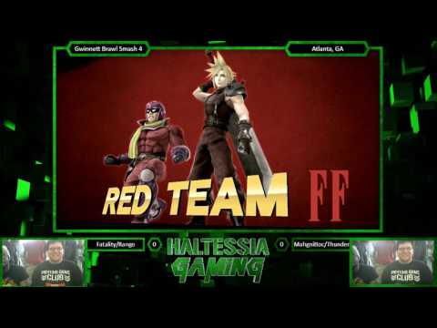 Gwinnett Brawl 43 Smash 4 Doubles Fatality/Rango vs Mahgnittoc/Thundersz