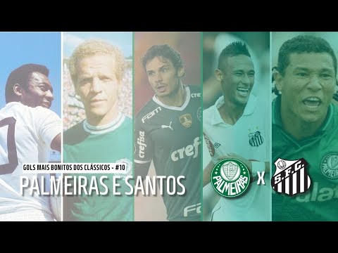 Os Gols mais Bonitos dos Clássicos - #10 • Clássico da Saudade (Palmeiras x Santos)