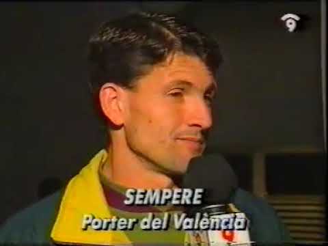 Temp 91-92 Jornada 30  Valencia CF 1 - 0 FC Barcelona