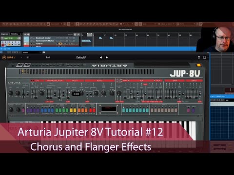 Arturia Jupiter 8V Walkthrough Ep.12 - Chorus and Flanger Effects