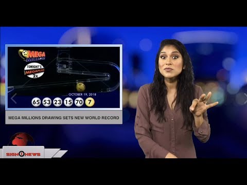 Mega Millions drawing sets new world record (ASL - 10.20.18)