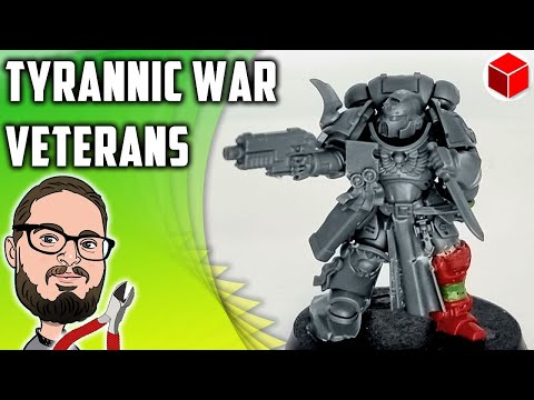 How To Convert Tyrannic War Veterans for the Ultramarines - Primaris Sized #MarchForMacragge