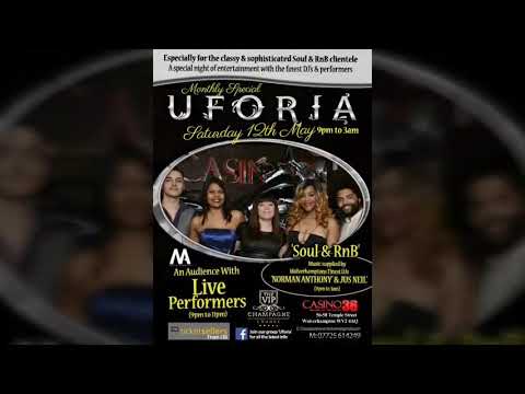 UFORIA May Special - Saturday 12th May