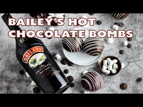 Bailey's Hot Chocolate Bombs