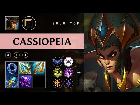 Cassiopeia Top vs Shen - KR Diamond Patch 25.24