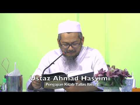 20220925 Ustaz Ahmad Hasyimi : Pengajian Kitab Talbis Iblis