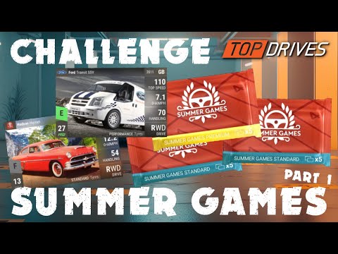 Top Drives Summer Games Challenge (Part 1) - YouTube