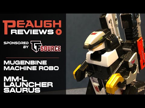 Video Review: Mugenbine Machine Robo MM-L LAUNCHERSAURUS