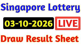 03-10-2026 Today 4D Results Singapore | 4d Result | Today 4d Result Live