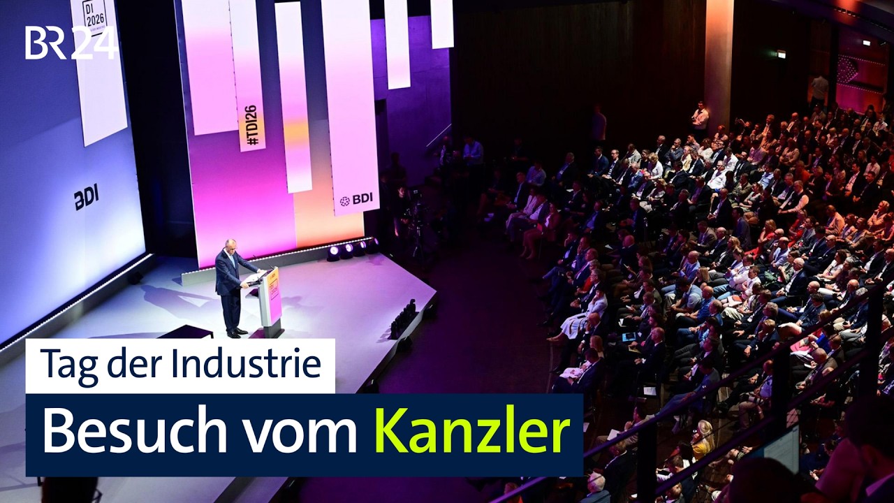 Tag der Industrie: Besuch vom Kanzler | BR24