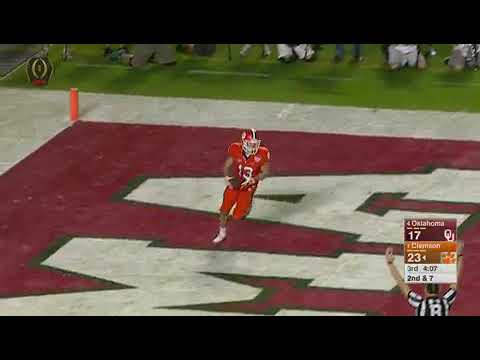 Oklahoma kid fan surrender cobra vs Clemson Orange Bowl semifinal 2015