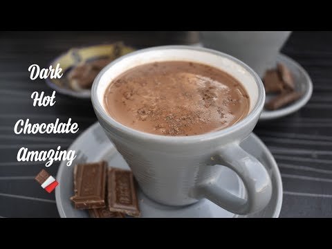 Dark Hot Chocolate Drink | how to make best hot chocolate Recipe | *Khalida Kitchen* in Urdu Hindi