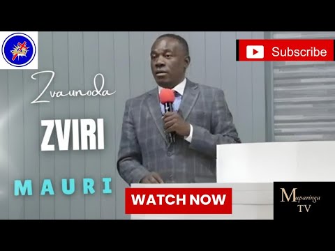 Evangelist T. Muparinga - Zvaunoda zviri mauri