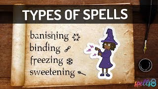 🔮 Types of Spells (Banishing, Binding, Freezing...) White or Black Magic