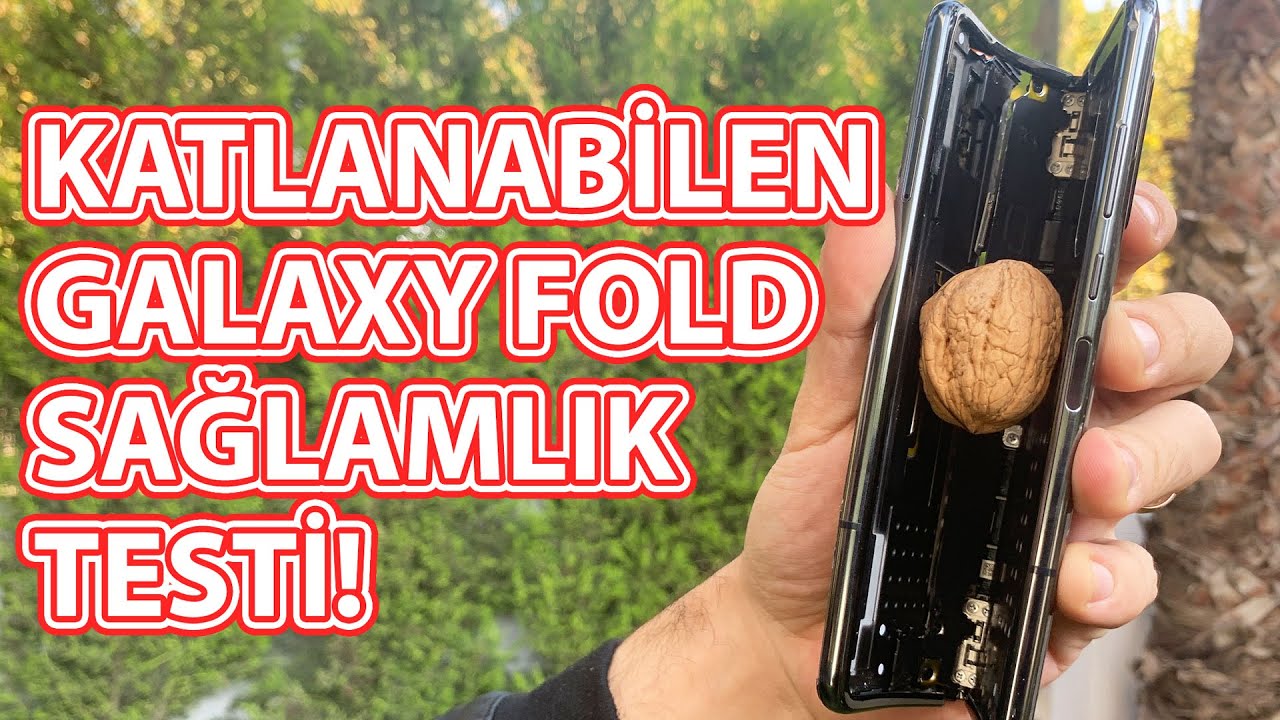 Bize Katlanamadı: Katlanan Telefon Galaxy Fold ile Ceviz Kırmayı Denedik