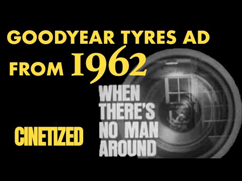 Goodyear Tyre / Tire Commercial From 1962 | CLASSIC VINTAGE ADVERT