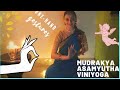 Mudras of Indian classical dance -Mohiniyattam Mudrakyam one hand with meanings (asamyutha viniyoga)