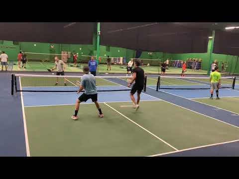 4.5 Pickleball Men’s Doubles Dave Nel / Christiaan vs Mark Napartovich / Danny