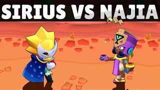 SIRIUS vs NAJIA | 1 vs 1 | Brawl Stars