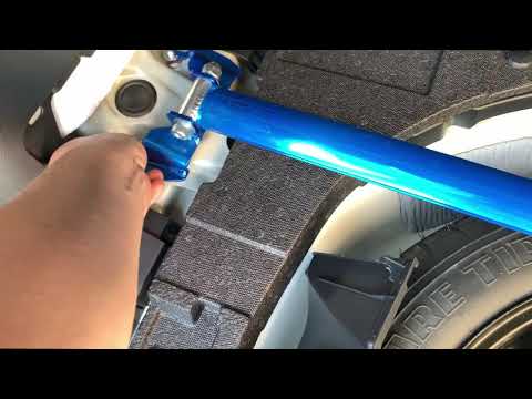Cusco Rear Strut Bar Install FAIL