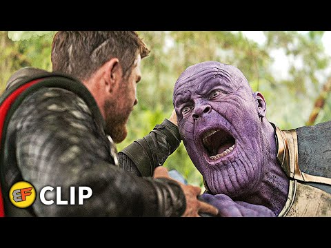 Thor vs Thanos - Thanos Snaps His Fingers Scene | Avengers Infinity War (2018) IMAX Movie Clip HD 4K
