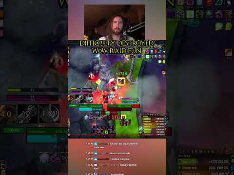 DIFFICULTY'S EFFECT ON WoW RAID FUN #asmongold #shorts