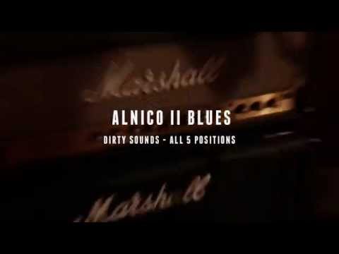Tonerider Alnico II Blues SSS Stratocaster Pickups Set - black image 5