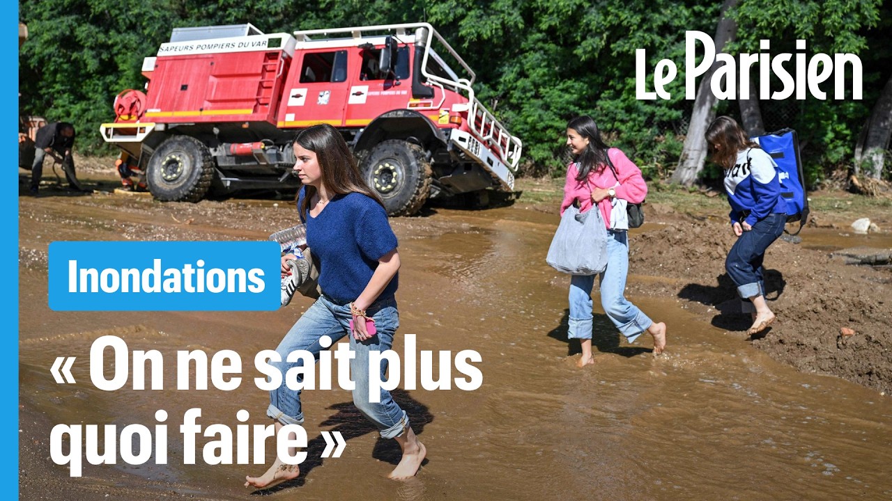« On est tous désespérés » : dans le Var, les sinistrés du déluge sous le choc