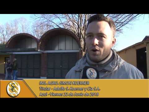 22-06-18 Nota Ing. Agr. Simon Koerner - Adolfo S. Koerner y Cia S.A. - Azul.