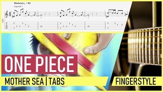 One Piece Mother Sea Fingerstyle Guitar Cover Tab Tutorial Lesson Chords Chordify