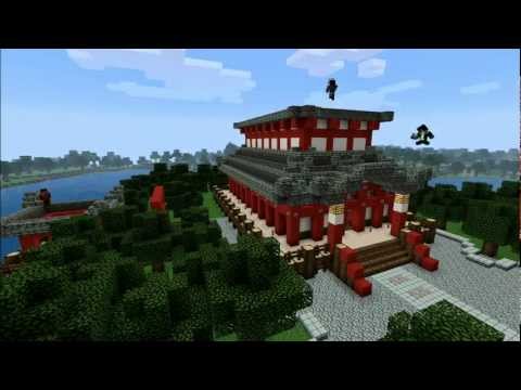 Chinese Temple of Jìng hú [Timelapse] Minecraft Project