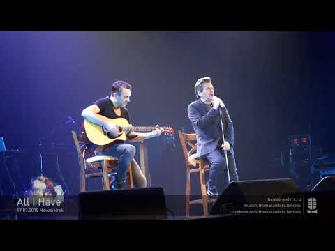 19.03.2018 Novosibirsk. Thomas Anders & Lars Ilmer - Unplugged medley
