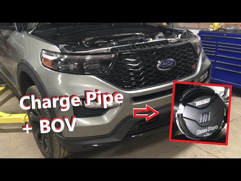 Explorer ST - Charge Pipe, BOV, Intake, and Intercooler Install | Part 2 of Adam's Build!
