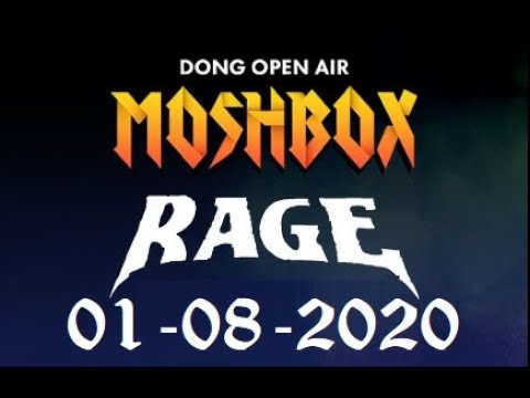 Rage - Live @ Moshbox Dong Open Air 01-08-20