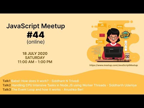 Meetup#44 Node.js Worker Threads