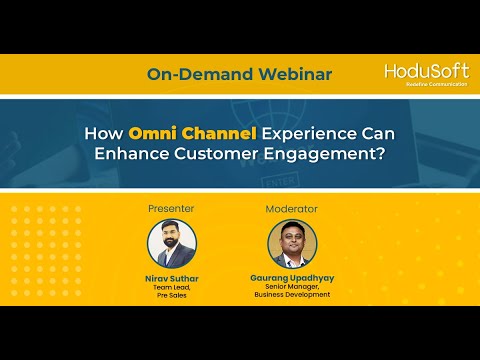 On-Demand Webinar: How omni channel experience can enhance customer engagement?
