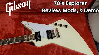 Video thumbnail for Exploring Authenticity: Gibson 70s Explorer Review & Demo by GhostDragon1182