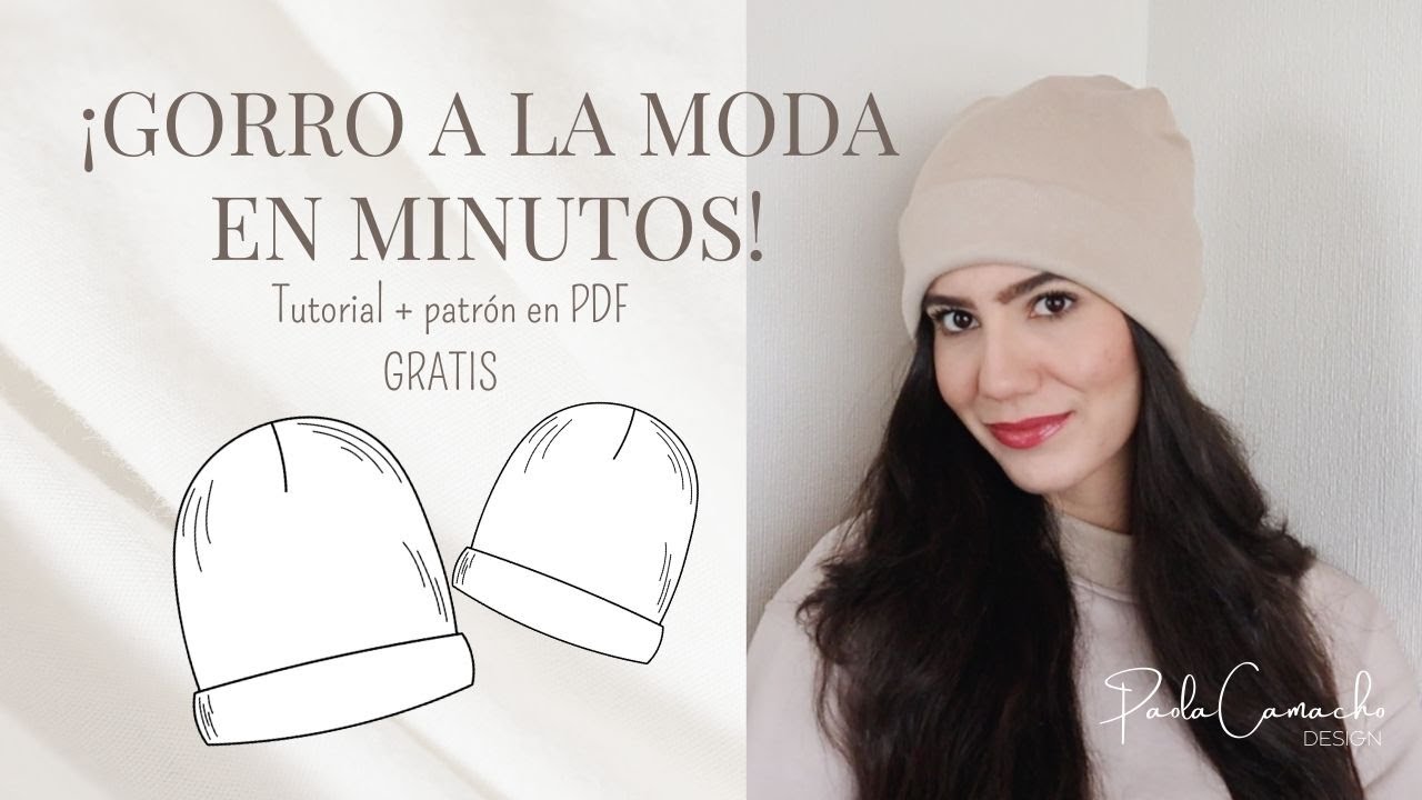Hat tutorial: Create a trendy accessory in minutes / Paola Camacho
