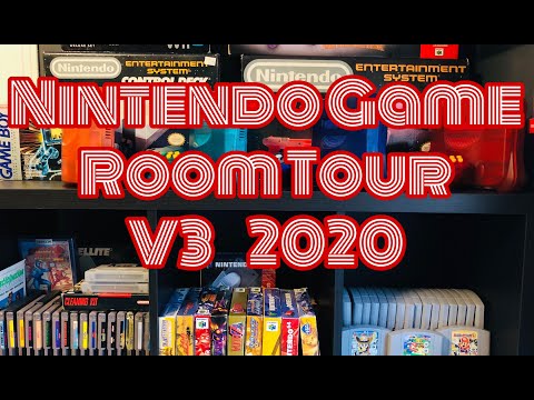 Nintendo Game Room Tour