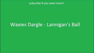 Irish Drinking Songs- Waxies Dargle - Lannigan's Ball